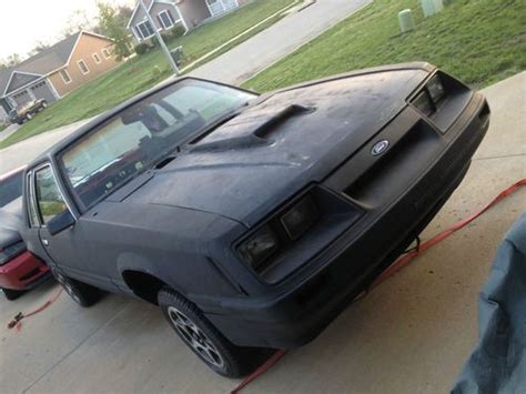 Sell used 1984 Mustang Coupe Notchback Roller 84 Ford Fox Body in Basehor, Kansas, United States ...