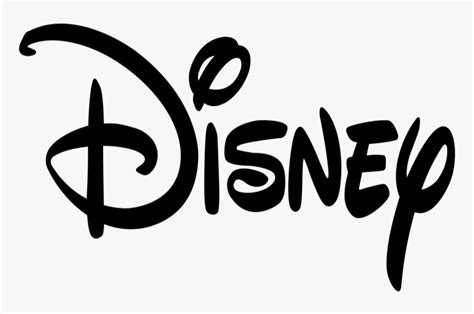 Transparent Disney Black Logo Png - Disney Logo Png, Png Download - kindpng