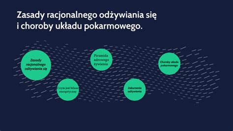 Zasady racjonalnego odżywiania się i choroby układu pokarmowego by i