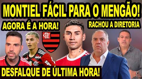 Agora Montiel F Cil Para O Flamengo Desfalque De Ltima Hora No