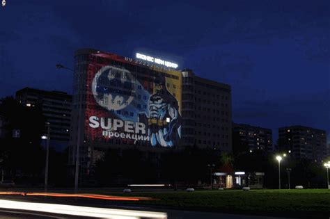 Световая реклама и архитектурная подсветка БЦ МАН, г. Екатеринбург