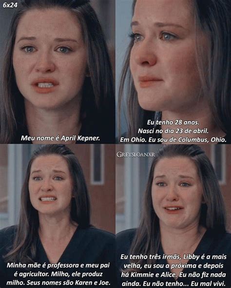 Pin De Fl Via Maria Dantas Em Grey S Anatomy Frases De Filmes Series