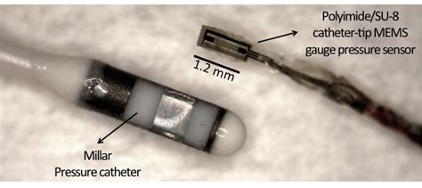 8 Assembled Polyimide Su 8 Catheter Tip Mems Gauge Pressure Sensor In Download Scientific