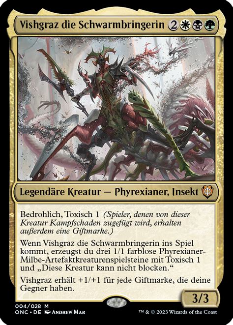 Phyrexia Alles Wird Eins Commander Decklisten