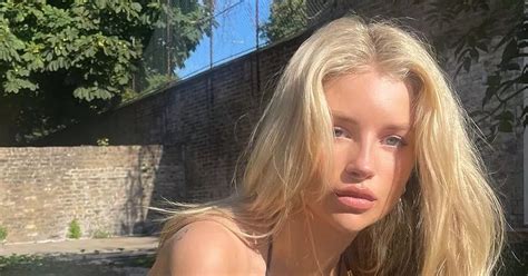 Celebs Go Dating S Lottie Moss Parades Killer Curves In Teeny Black Bikini Daily Star