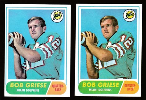 Topps Fb Bob Griese Rookie Dolphins