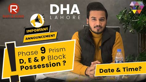 DHA Lahore Phase 9 Prism Upcoming Possession Blocks 9 Prism