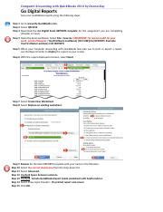 Ch Reports Computer Accounting With Quickbooks By Donna