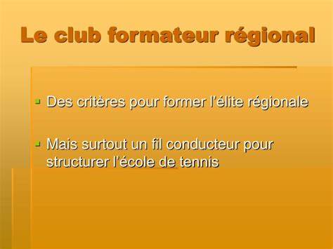 Ppt Club Formateur Powerpoint Presentation Free Download Id6376512