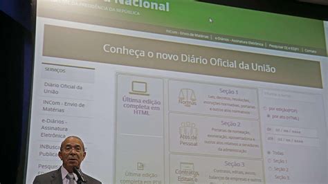 Como consultar o Diário Oficial da União online