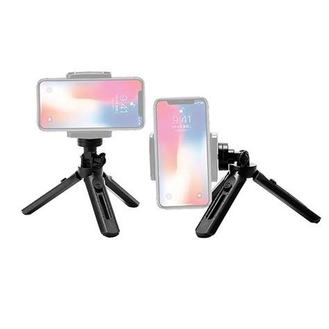Статив за телефон, гъвкав, въртене на 360 градуса, черен - eMAG.bg