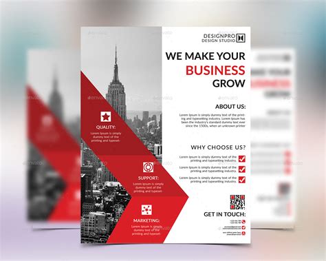 business flyer print templates graphicriver
