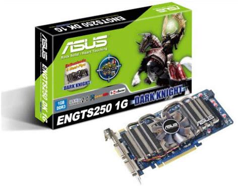 Asus kündigt fünf Geforce GTS 250 Dark Knight an