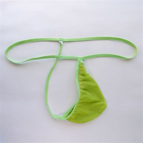 G Hot Mens Teardrop String Thong Pouch Colors Mesh Or Cotton Ebay