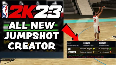 NBA 2K23 Has An ALL NEW Jumpshot Creator Breaking Down The New