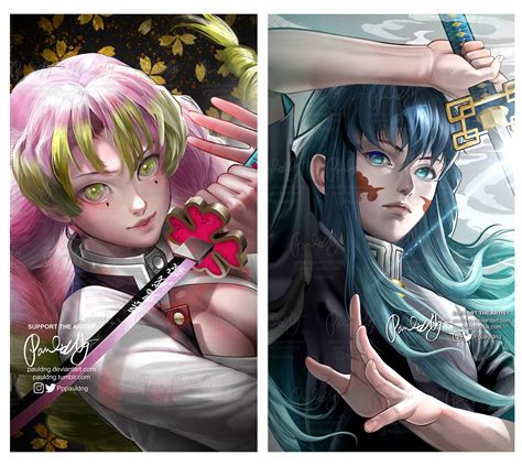 The Art of PaulDNg — My fanart of Demon Slayer season 3, Tanjiro and...
