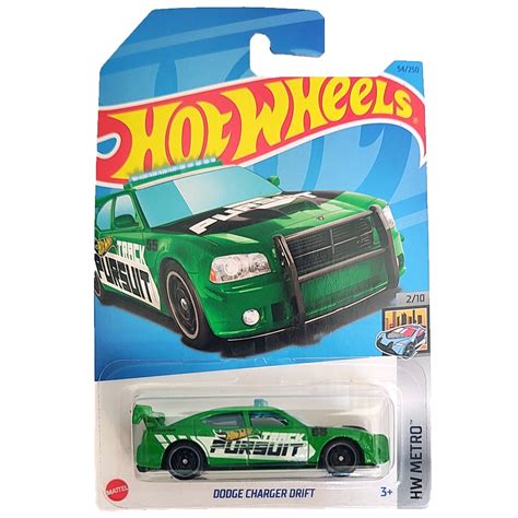 Hot Wheels Mattel Hw Metro Dodge Charger Drift Hkg Shopee Brasil
