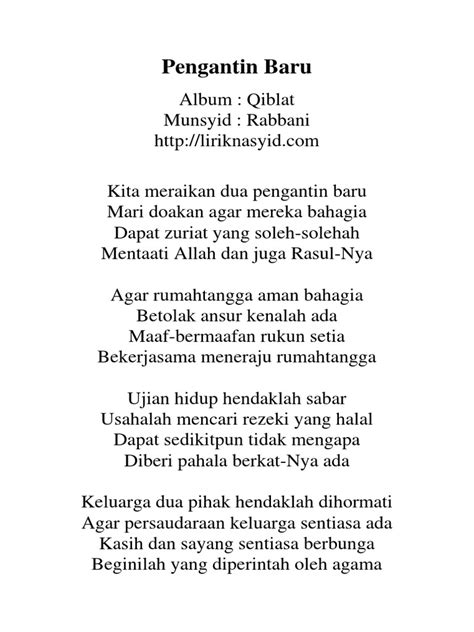 lagu islami  kehidupan