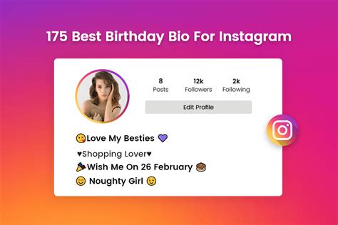 175 Best Birthday Bio For Instagram 2024 Fotor