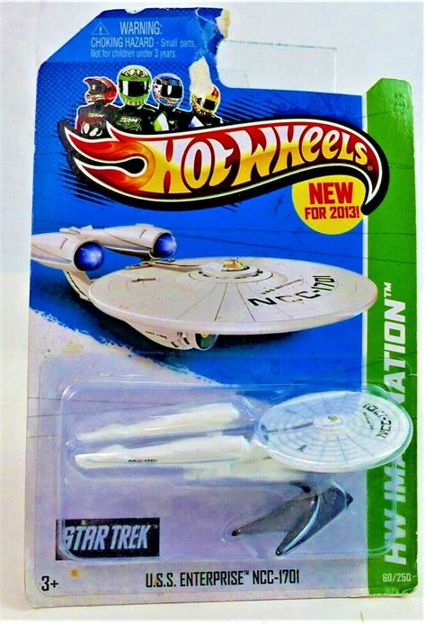 Uss Enterprise Ncc Star Trek Hot Wheels New Factory Sealed
