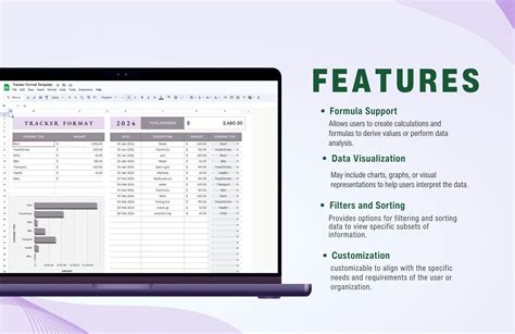 Free Tracker Format Template - Download in Excel, Google Sheets ...