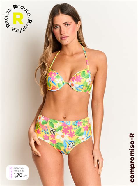 Ripley BIKINI INDEX ESTAMPADO CON TEXTURA