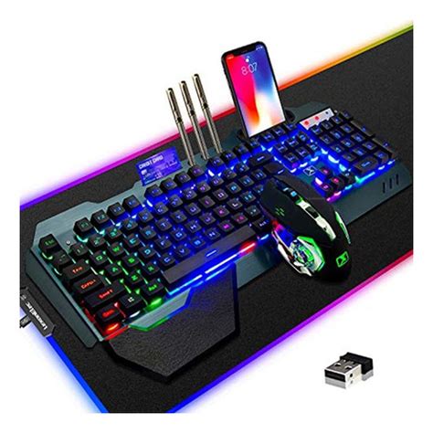 Juego De Teclado Y Mouse Para Juegos Mouse De Teclado Inal Env O Gratis