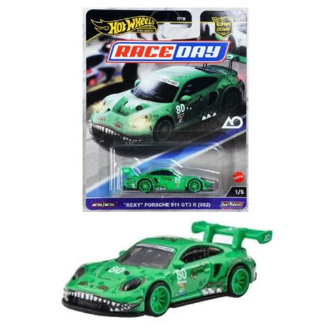 Jual Hot Wheels Premium Car Culture REXY Porsche GT R Race Day Hijau Shopee Indonesia