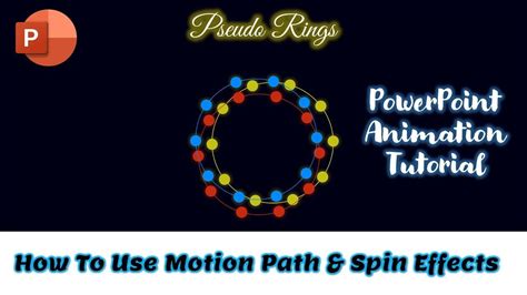 How To Make Pseudo Rings Animation In Powerpoint Tutorial Using Motion