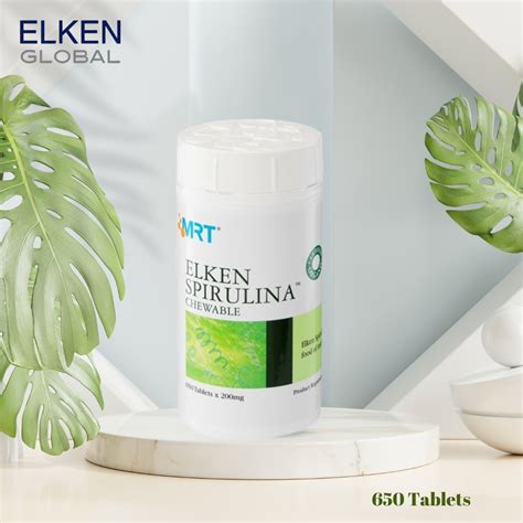 Elken Spirulina Tablets Enhances Your Body Resistance Against