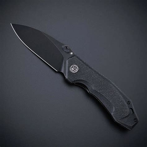 Petrified Fish Havrog - Black Micarta (PFP04DMDW) K110