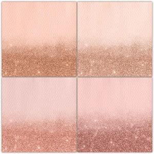 Nude Glitter Ombre Digital Paper Glitter Paper Clipart Nude Pink Digital Paper Luxury Texture