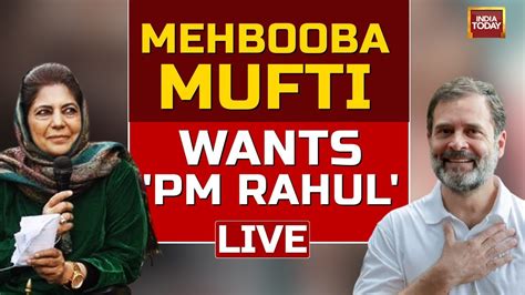 Mehbooba Mufti Exclusive Interview India Facing Bjp The Agencies