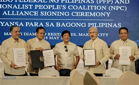 Partnership Of Equals Marcos PFP Inks 2025 Alliance Witn Tito Sotto