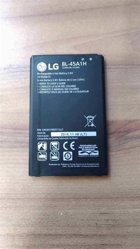 Bateria Lg K Bl A H Original Frete Gratis R Em Mercado Livre