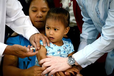 A Measles Outbreak In The Philippines Travels To The U S Shots Health News Npr