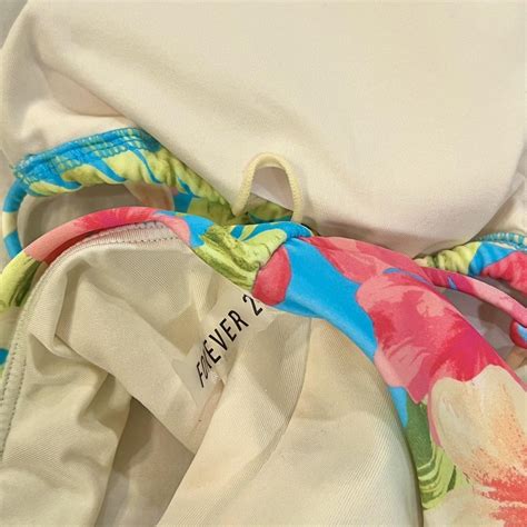 Forever 21 Bikini Set Size M Condition EUC Depop