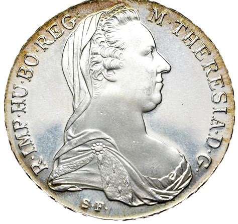 Austria Maria Teresa Talar 1780r Nowe Bicie Aukcja Internetowa