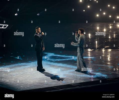 Mahmood And Blanco Brividi Italy During The Eurovision Song Contest