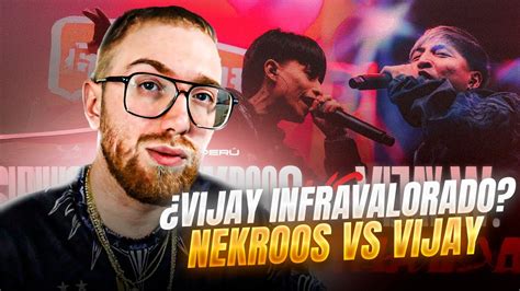 ¿estÁn Infravalorando A Vijay Nekroos Vs Vijay Fms PerÚ J2 Youtube