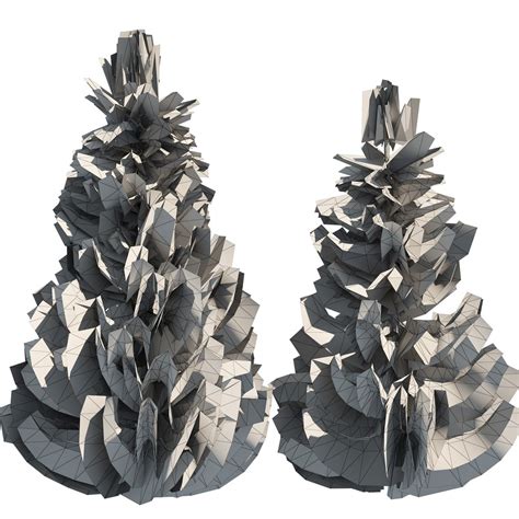 3d Northern White Cedar Trees Model Turbosquid 2110366