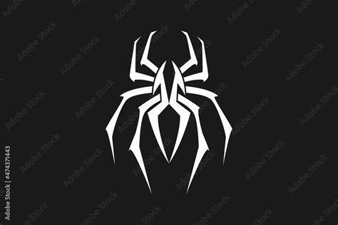 Initial Letter S Spider Man Insect Arthropod symbol logo design ...