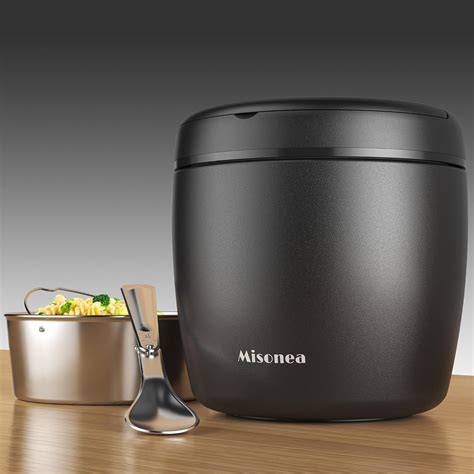 Amazon Misonea Thermo For Hot Food Oz Vacuum Insulated Food Jar For Adults Stainless