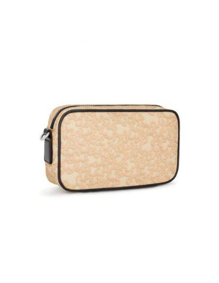 Tous Bandolera Reporter Beige Kaos Mini Evolution Nylon