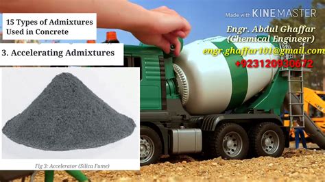 Types Of Admixtures Used In Concrete Part 1 YouTube