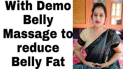 Belly Massage To Reduce Belly Fat Simple Belly Button Trick To Reduce