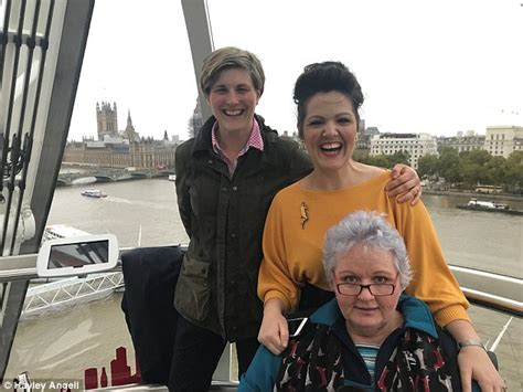 Lesbian Couple Forced To Live Apart Reunited Daily Mail Online