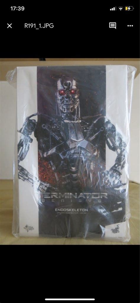 全新 Hot Toys MMS352 Terminator Genisys 未來戰士 創世契機 Endoskeleton T骨 1 6th scale 興趣及遊戲 玩具 遊戲類