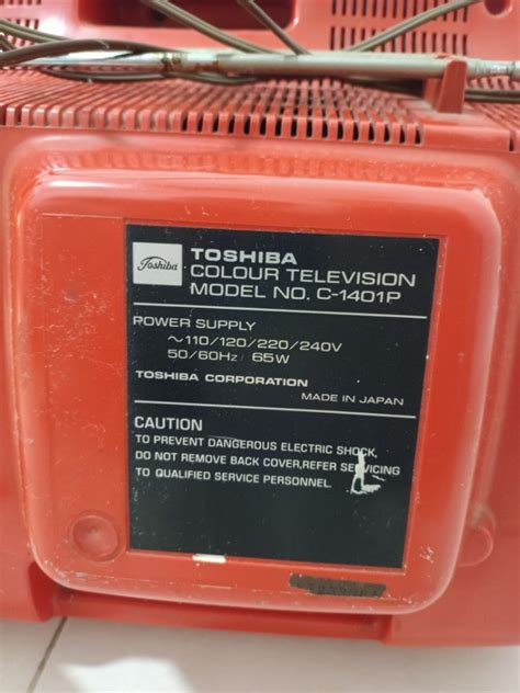 1960 Old Toshiba Tv Only For Display Tv And Home Appliances Tv