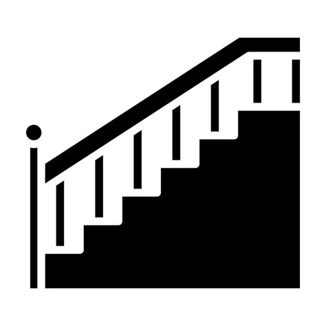 Icono De Vector De Escaleras Vector En Vecteezy